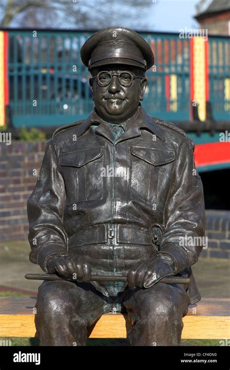 Bronze Statue of the Dad's Army TV Show Character Captain George Stock ...