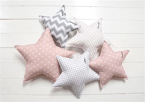 Star Pillow Star Shaped Pillow Star Nursery Star Decor Kids