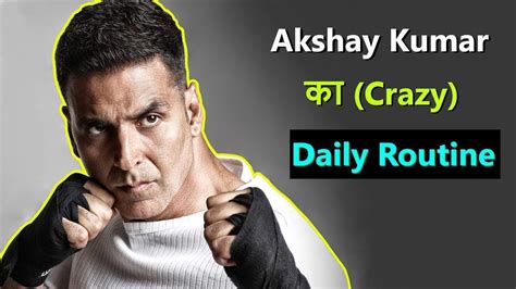 Akshay Kumar Daily Schedule and Morning Routine | Akshay Kumar Fitness & Healthy Life Daily ...