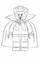 Lego Doctor Strange Coloring Page  Free Printable Pages For Kids sketch template