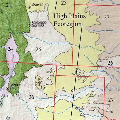 Fig. A1. The High Plains Ecoregion (25), USA (from Wikipedia). | Download Scientific Diagram