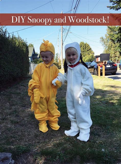 Snoopy and woodstock halloween costumes – Artofit