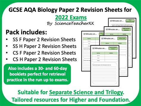 GCSE Biology 2022 Resources | Teaching Resources