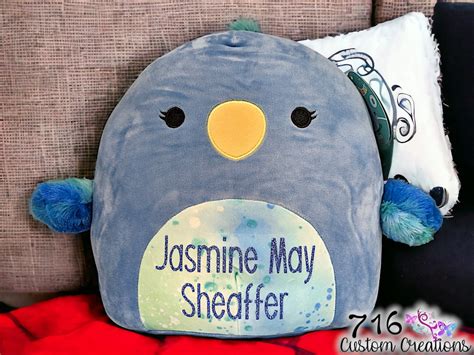 11 Personalized Squishmallows Stuffed Animal Plush Squishmallows Custom Squishmallow ...