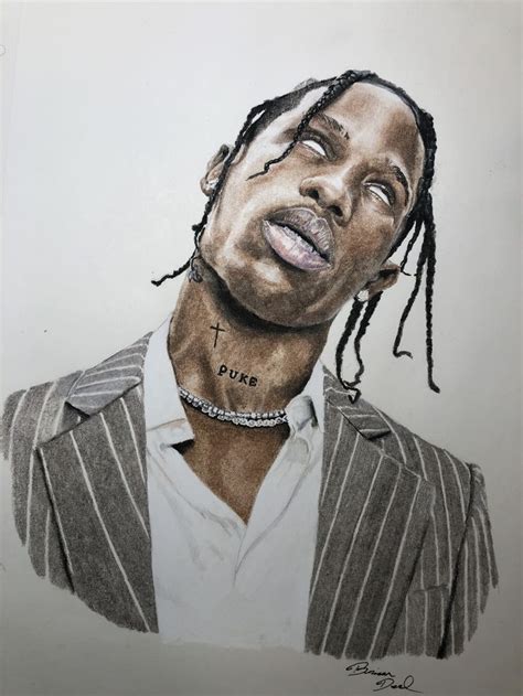 Travis scott | Travis scott, Celebrity drawings, Houston art