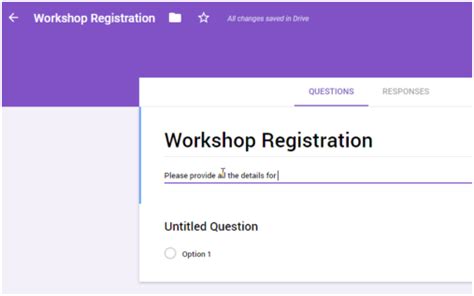 How to create google form for event registration | HTML Form Guide