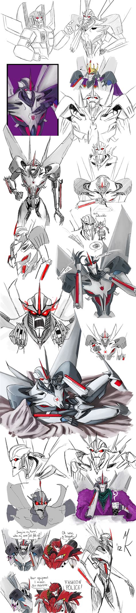 TFP Starscream artdump by Uniformshark on DeviantArt