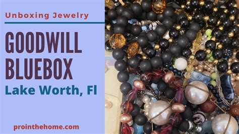 Goodwill Jewelry Blue Box UNBOXING from Lake Worth Florida - YouTube