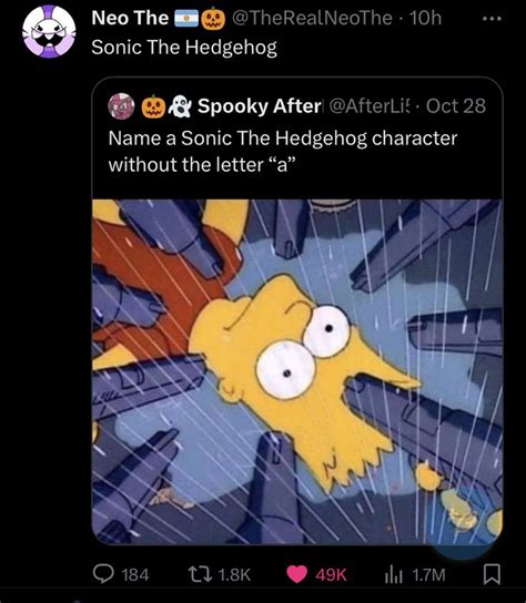 Pin on Sonic | Silly memes, Funny memes, Tumblr funny