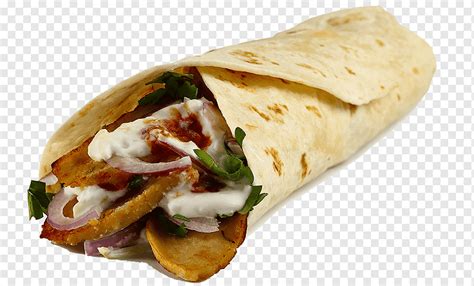 Doner kebab Wrap Shawarma Dürüm, chicken doner, food, recipe, american ...