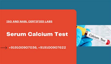 Serum Calcium Test | Medintu