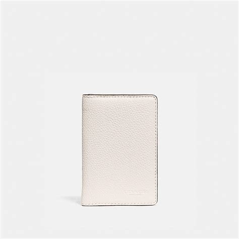 COACH: Card Wallet In Colorblock