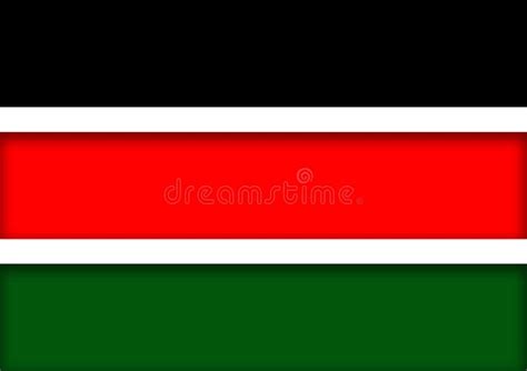 Kenyan Flag Colors Vector Splash Design Stock Illustration - Illustration of backdrop, flag ...