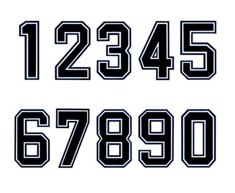 Jersey Letters SVG Jersey Font SVG Jersey Numbers SVG | ubicaciondepersonas.cdmx.gob.mx