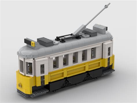 LEGO MOC Lisbon style Tram by Brick Bloom | Rebrickable - Build with LEGO