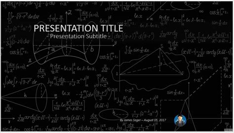 Free Mathematics PowerPoint #27558 | SageFox PowerPoint Templates.