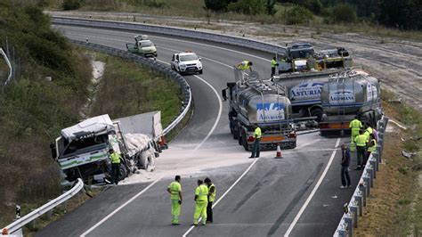 Los muertos en accidente de tráfico en carretera descienden un 10%