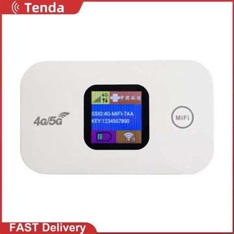 4G LTE Portable Router 150Mbps Wireless WiFi Sim Card Slot Portable Network Hotspot Device ...