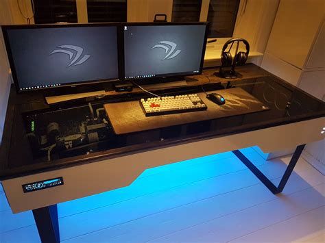 I made a custom PC desk (xpost /r/DIY) : r/DIYSteps