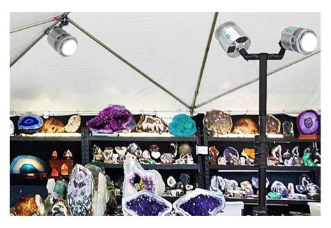 Craft Show Booth Lighting, Portable LED Display Light