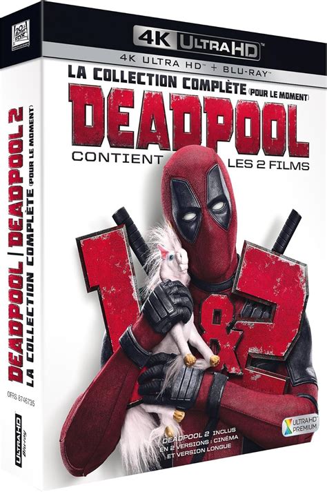 Deadpool 1 + 2 [4K Ultra Blu-Ray + Digital HD]: Amazon.ca: Movies & TV ...