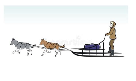 Sled Dog Images Clip Art - pic-dongle