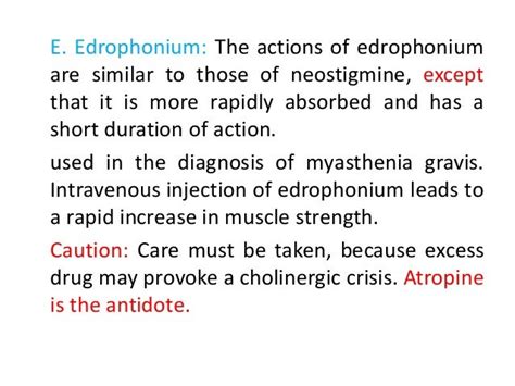 Pharmacology cholinergic agonist