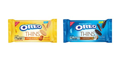 New Oreo Thins Flavors - Salted Caramel, Coconut