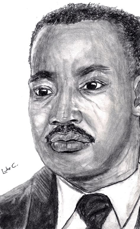 Martin Luther King Jr Sketch at PaintingValley.com | Explore collection ...