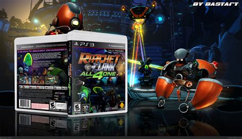 Ratchet & Clank: All 4 One PlayStation 3 Box Art Cover by Bastart