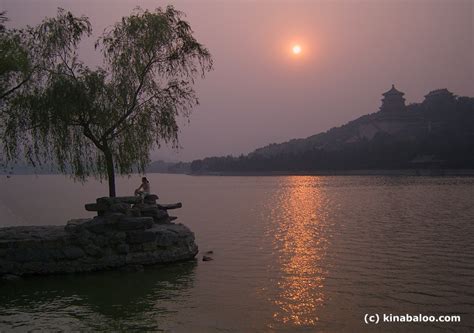 The Summer Palace, Beijing China : Sunset