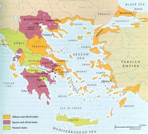 Historical Maps of the Ancient Greece