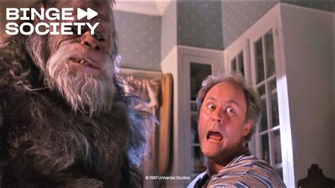 Harry and the Hendersons: Face to face with Bigfoot - YouTube