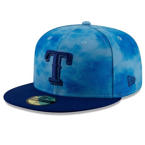 Men's Texas Rangers New Era Blue/Navy Father's Day On-Field 59FIFTY ...