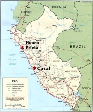 Caral Peru Map - Zip Code Map