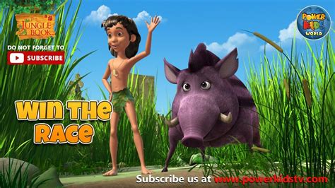 The jungle book 2 | Mowgli win the race | cartoon video | Powerkids ...