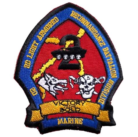 2nd Light Armored Recon Bn (2nd LAR) Patch - Devil Dog Depot