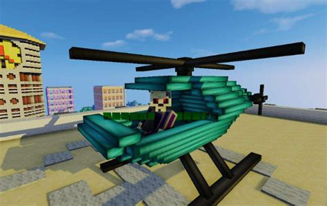 How To Make A Minecraft Helicopter