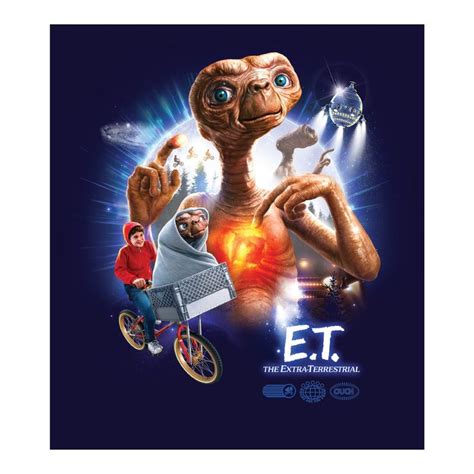 E.T.: E.T. Collage 40th Anniversary Graphic Poster - Officially Licens in 2022 | Graphic poster ...