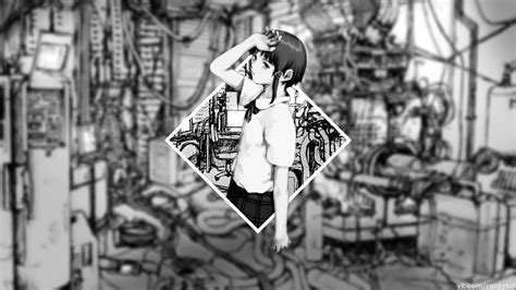 Download Serial Experiments Lain is a classic cyberpunk anime Wallpaper | Wallpapers.com