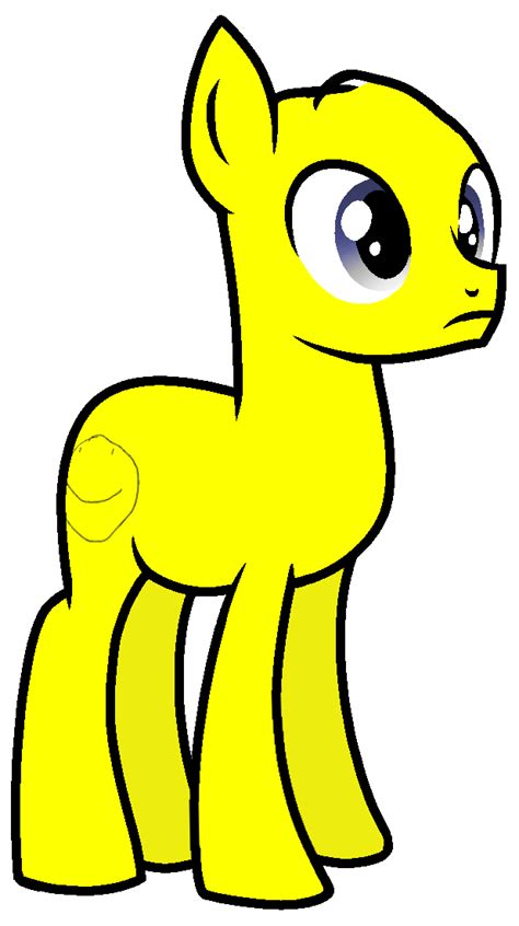 Yellow Face BFDI Ponified by RainbowEevee-DA on DeviantArt