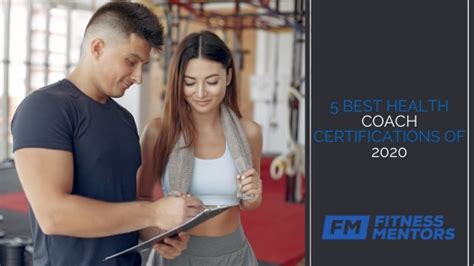 5 Best Health Coach Certifications of 2024 | Fitness Mentors