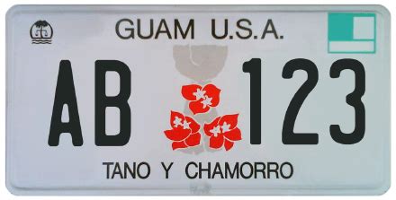 Guam License Plate Check | GU Plate Number Search