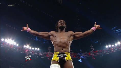 Kofi Kingston hits The Miz with his Trouble in Paradise maneuver: Raw ...