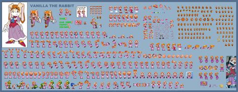 Vanilla Sprites (Updated) by Leo87sonic on DeviantArt