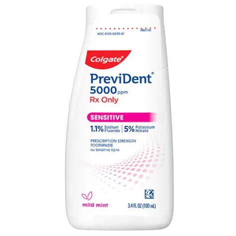 Prevident 5000 Sensitive Toothpaste - Colgate Pharmaceuticals — Mountainside Medical Equipment