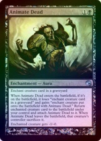 Animate Dead - Foil - Premium Deck Series: Graveborn Singles - Magic ...