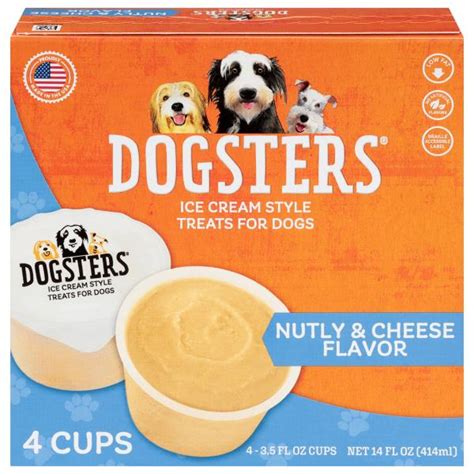 Dogsters Treats for Dogs, Nutly & Cheese Flavor, Ice Cream Style | Publix Super Markets