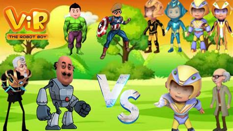 vir the robot boy cartoon | motu robot vs vir robot | cartoon | robo boy vs robo boy |mad max vs ...