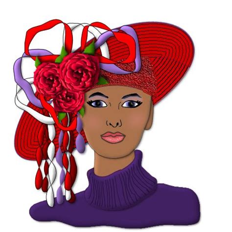 Red Hat Society Clip Art - ClipArt Best